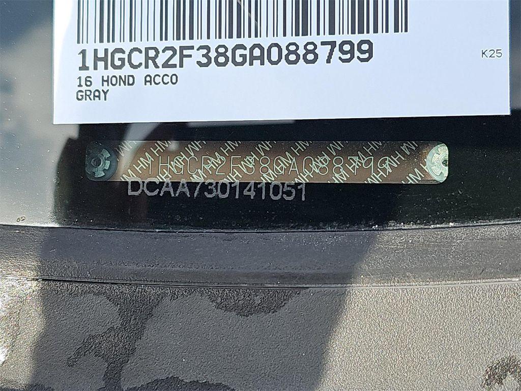 used 2016 Honda Accord car, priced at $17,500