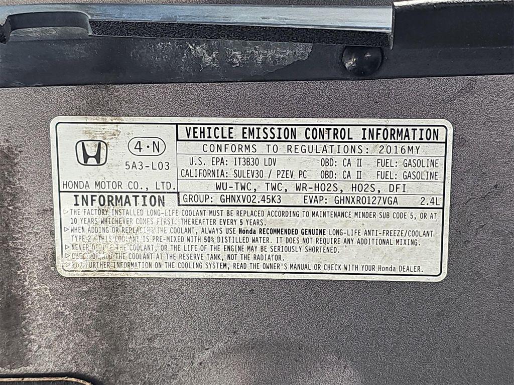 used 2016 Honda Accord car, priced at $17,500