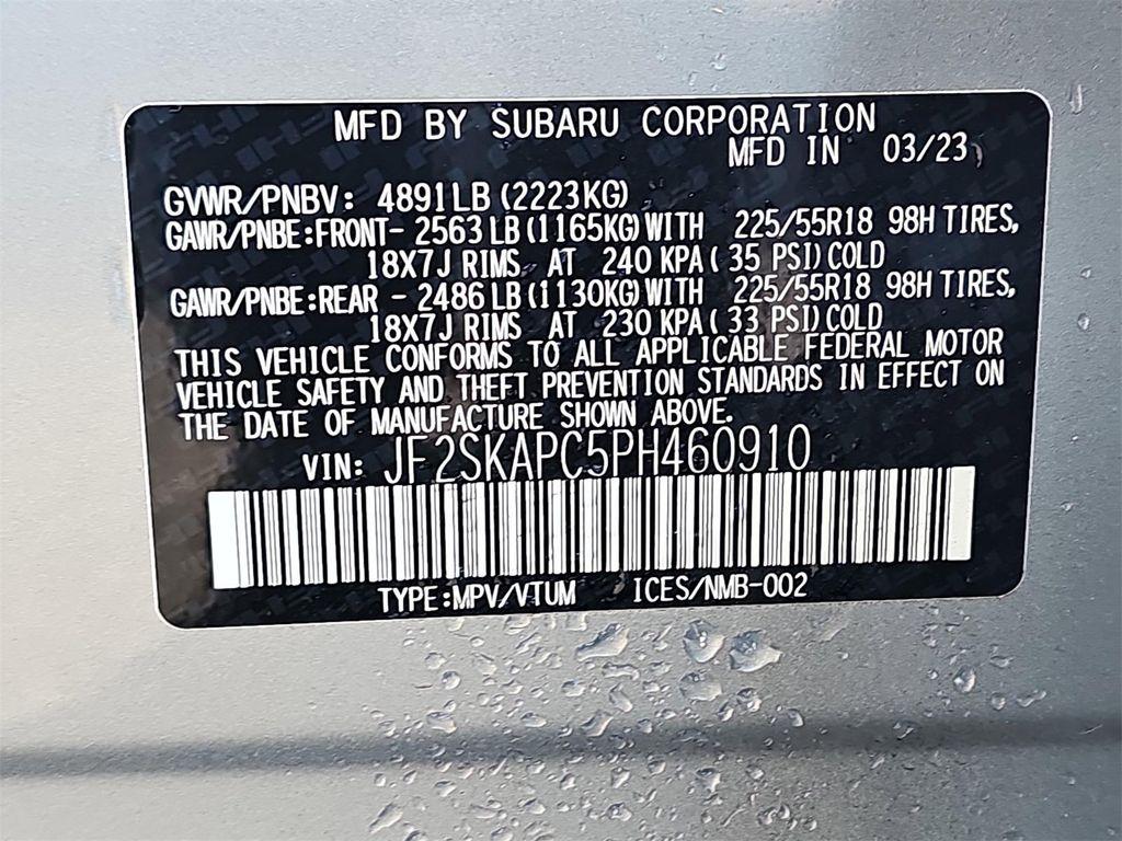 used 2023 Subaru Forester car, priced at $29,900