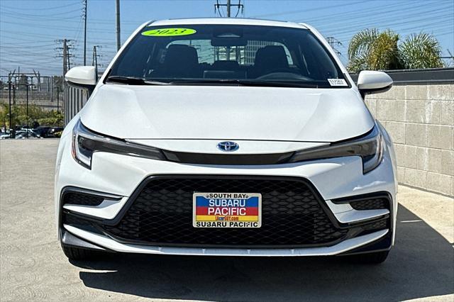 used 2023 Toyota Corolla Hybrid car, priced at $24,500