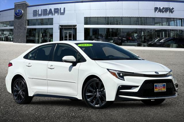 used 2023 Toyota Corolla Hybrid car, priced at $24,500
