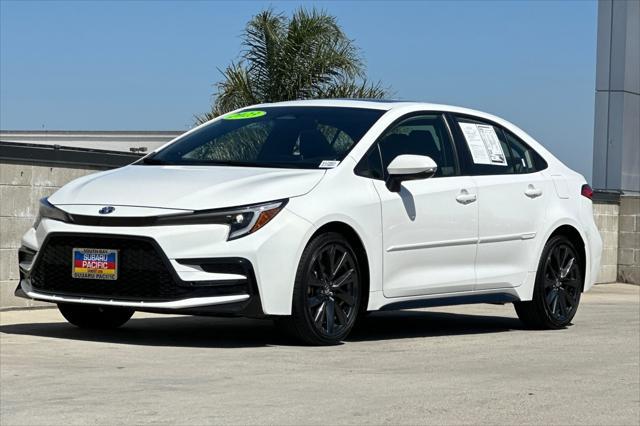 used 2023 Toyota Corolla Hybrid car, priced at $24,500