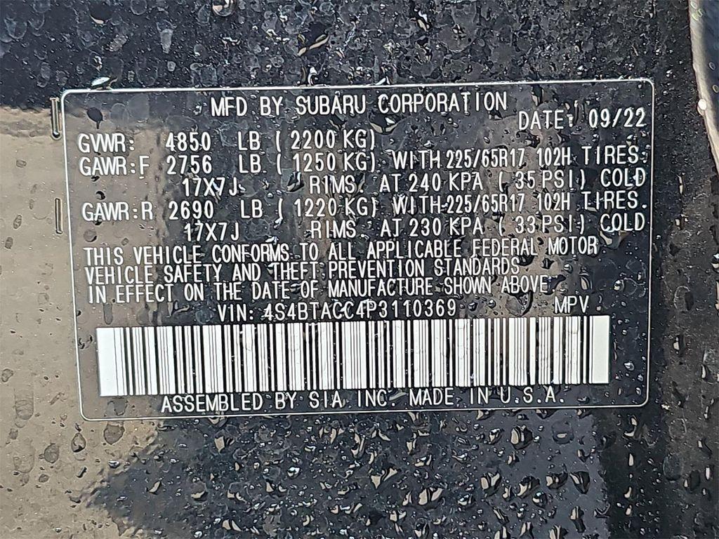 used 2023 Subaru Outback car, priced at $27,200