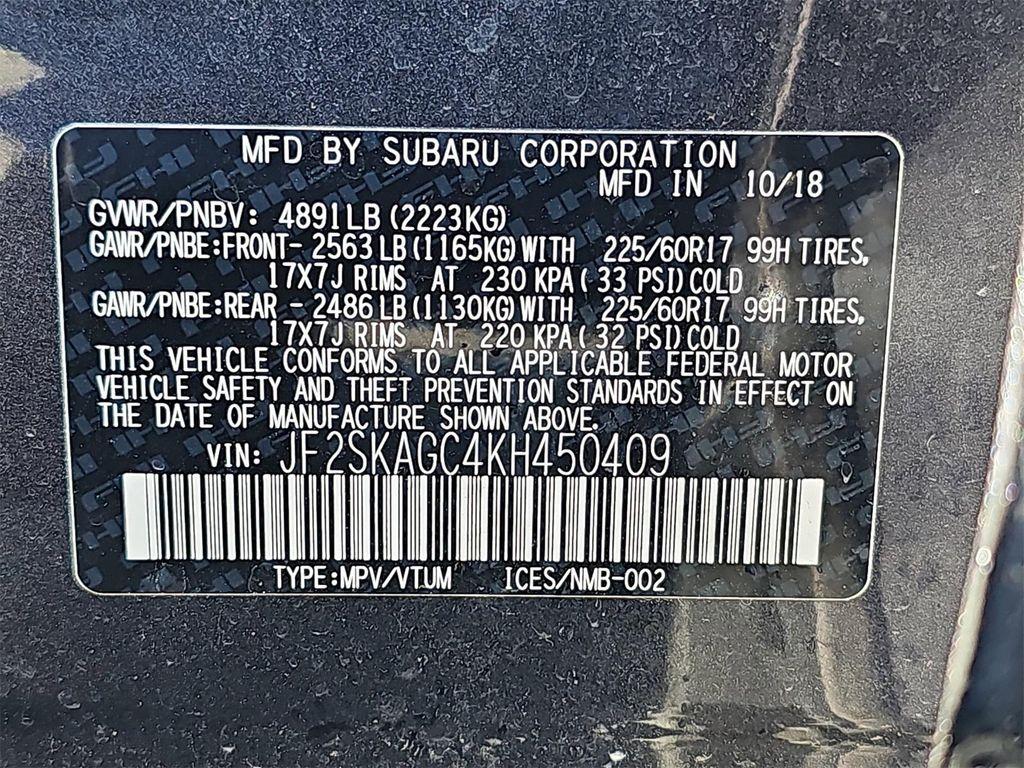 used 2019 Subaru Forester car, priced at $18,000