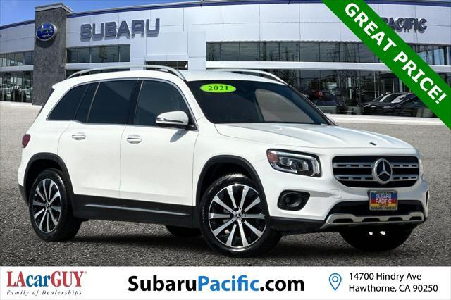 used 2021 Mercedes-Benz GLB 250 car, priced at $22,000