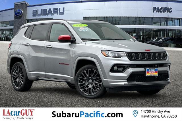 used 2023 Jeep Compass car, priced at $25,200