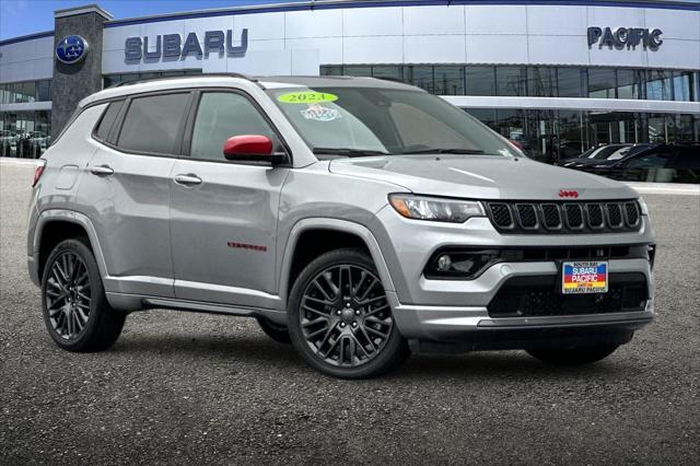 used 2023 Jeep Compass car, priced at $25,100