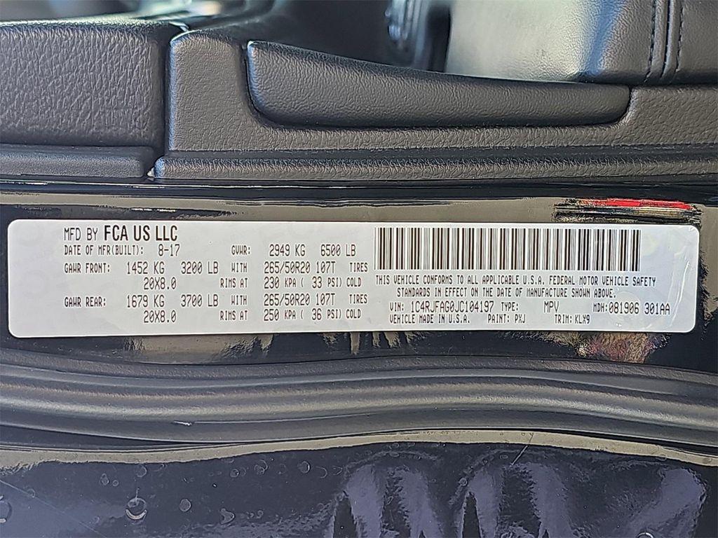 used 2018 Jeep Grand Cherokee car, priced at $18,900