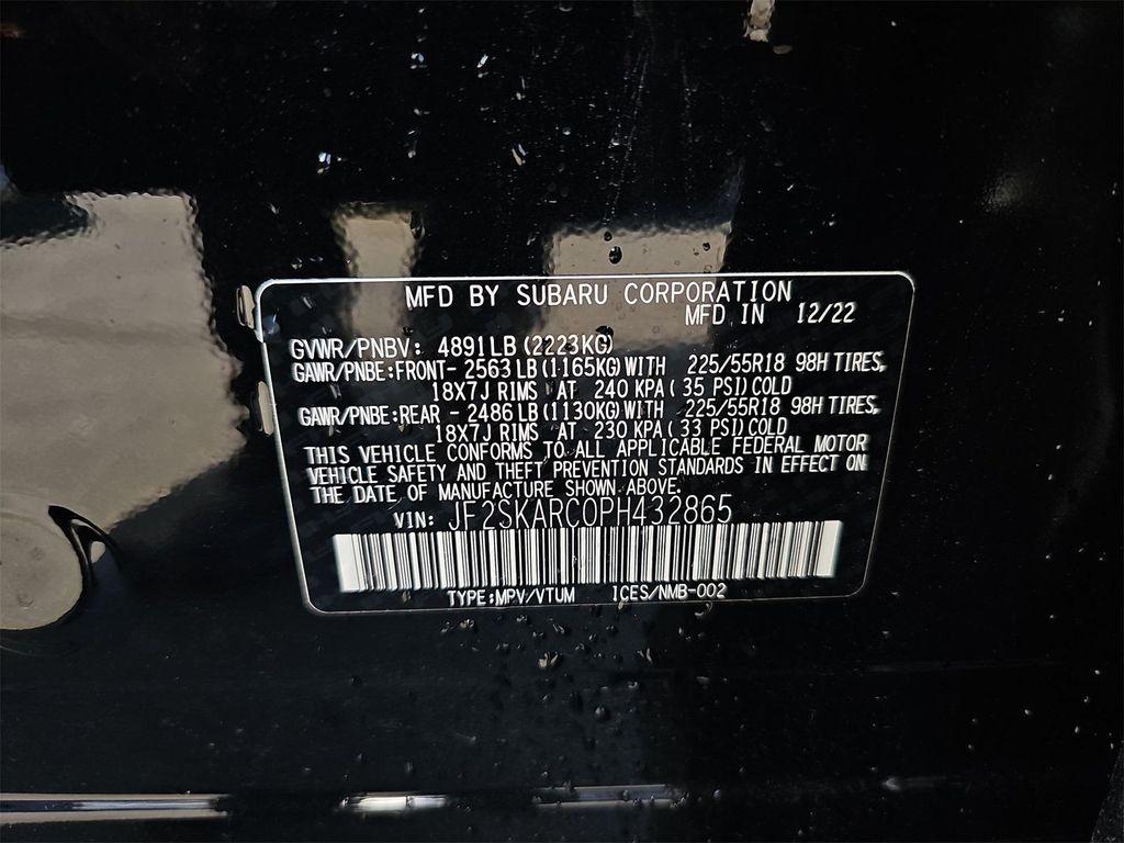 used 2023 Subaru Forester car, priced at $28,500