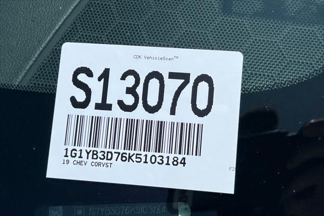 used 2019 Chevrolet Corvette car, priced at $41,900
