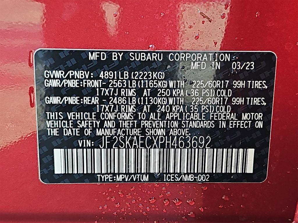 used 2023 Subaru Forester car, priced at $29,500