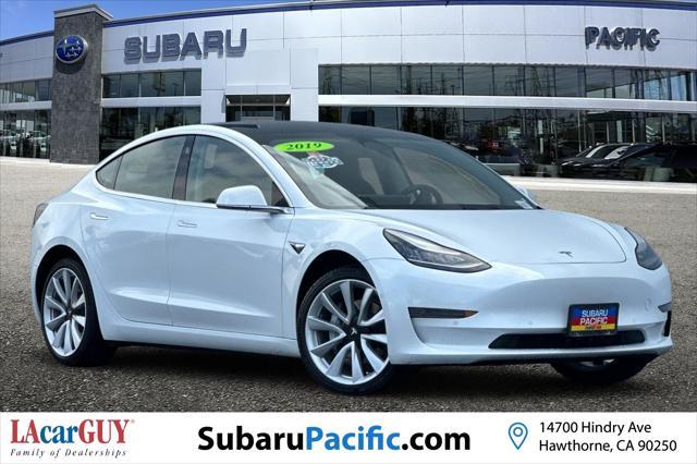 used 2019 Tesla Model 3 car, priced at $17,000