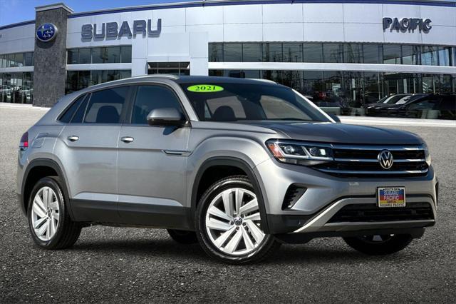 used 2021 Volkswagen Atlas Cross Sport car, priced at $23,000