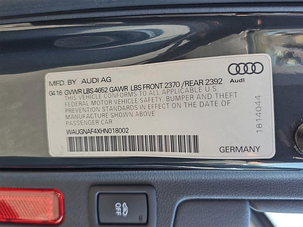 used 2017 Audi A4 car, priced at $14,400