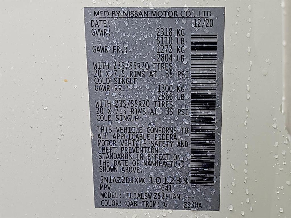 used 2021 Nissan Murano car, priced at $23,200