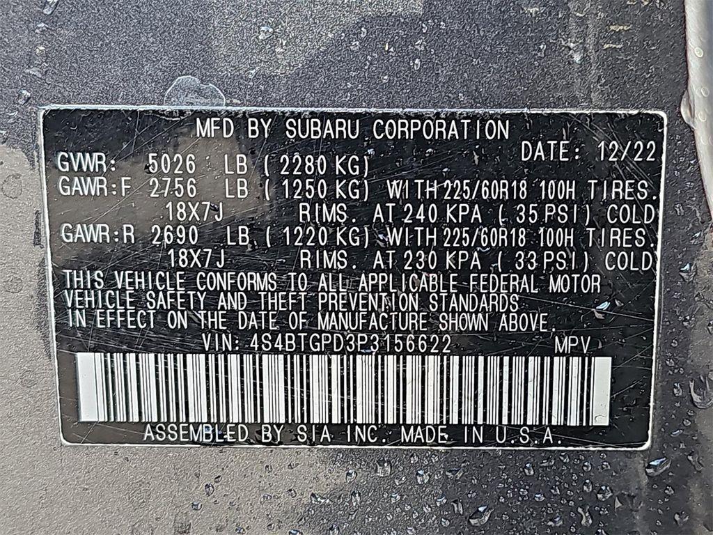 used 2023 Subaru Outback car, priced at $30,700