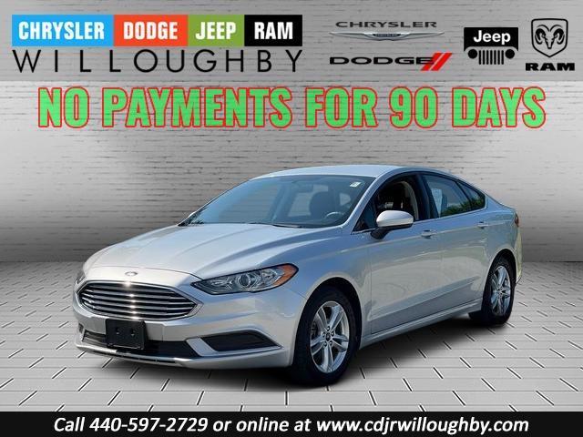 used 2018 Ford Fusion car, priced at $13,476