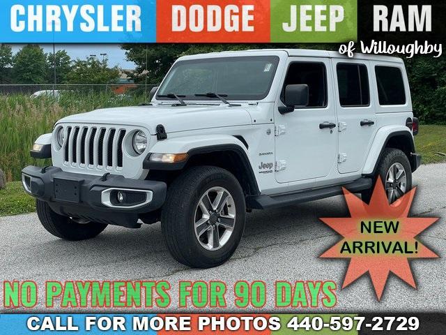 used 2021 Jeep Wrangler Unlimited car, priced at $29,786