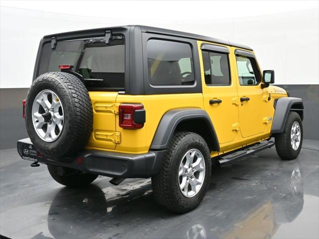 used 2021 Jeep Wrangler Unlimited car, priced at $29,372