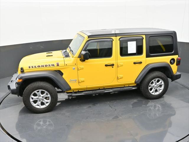 used 2021 Jeep Wrangler Unlimited car, priced at $29,372