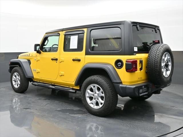 used 2021 Jeep Wrangler Unlimited car, priced at $29,372