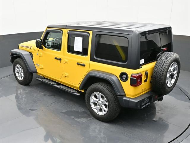 used 2021 Jeep Wrangler Unlimited car, priced at $29,372