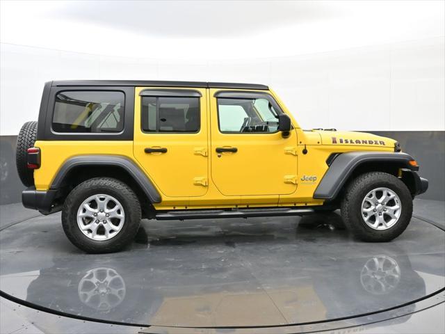 used 2021 Jeep Wrangler Unlimited car, priced at $29,372