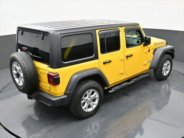 used 2021 Jeep Wrangler Unlimited car, priced at $29,372