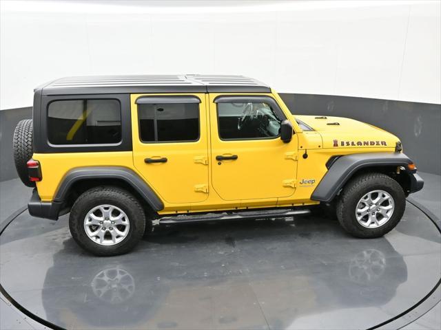 used 2021 Jeep Wrangler Unlimited car, priced at $29,372