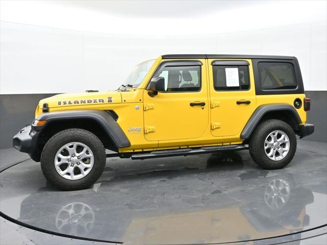 used 2021 Jeep Wrangler Unlimited car, priced at $29,372