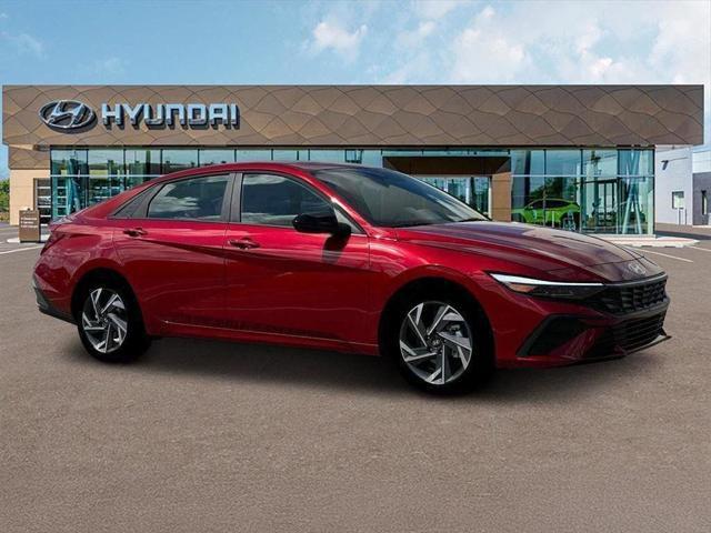 new 2025 Hyundai Elantra car, priced at $23,376