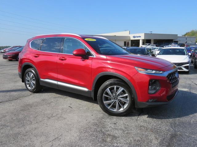 used 2020 Hyundai Santa Fe car, priced at $16,888