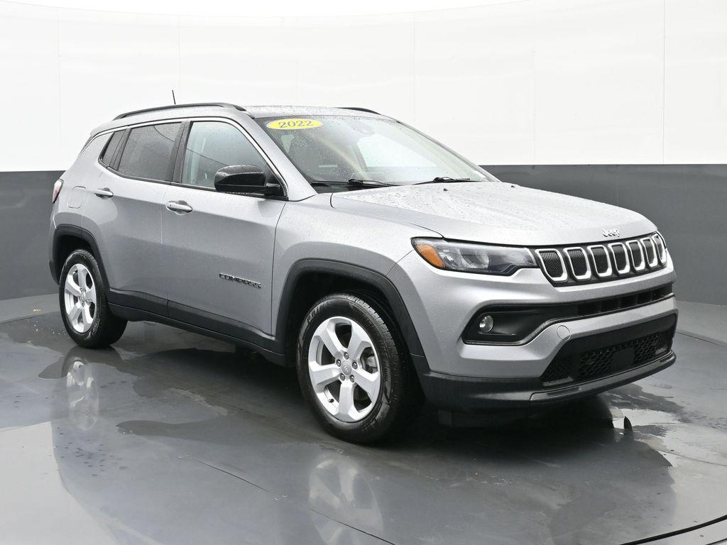 used 2022 Jeep Compass car, priced at $17,544