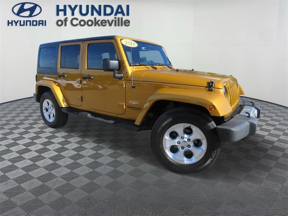 used 2014 Jeep Wrangler Unlimited car, priced at $23,488