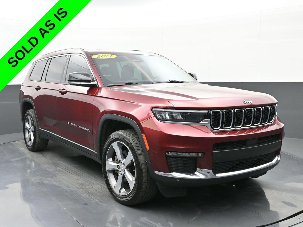 used 2021 Jeep Grand Cherokee L car, priced at $21,887