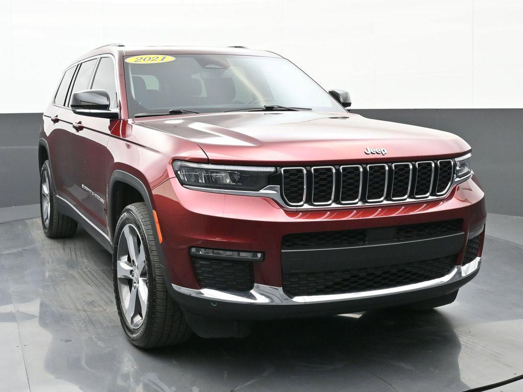 used 2021 Jeep Grand Cherokee L car, priced at $21,887