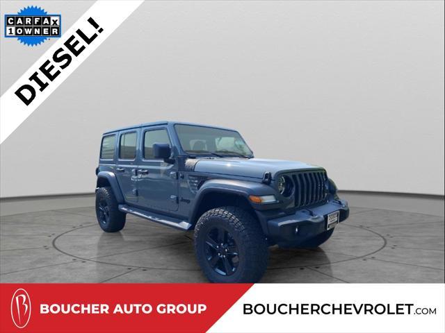 used 2021 Jeep Wrangler Unlimited car, priced at $35,719