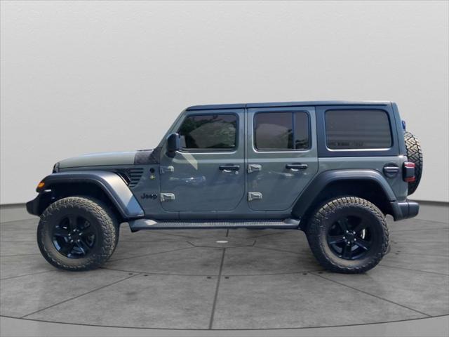 used 2021 Jeep Wrangler Unlimited car, priced at $35,995