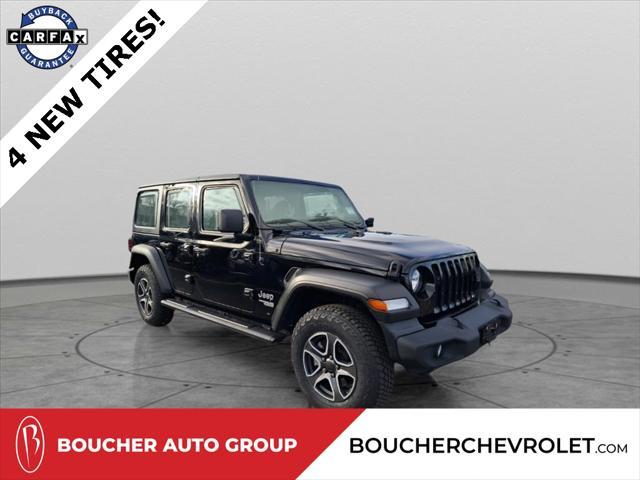 used 2020 Jeep Wrangler Unlimited car, priced at $29,995