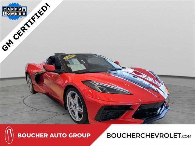 used 2024 Chevrolet Corvette car, priced at $90,995