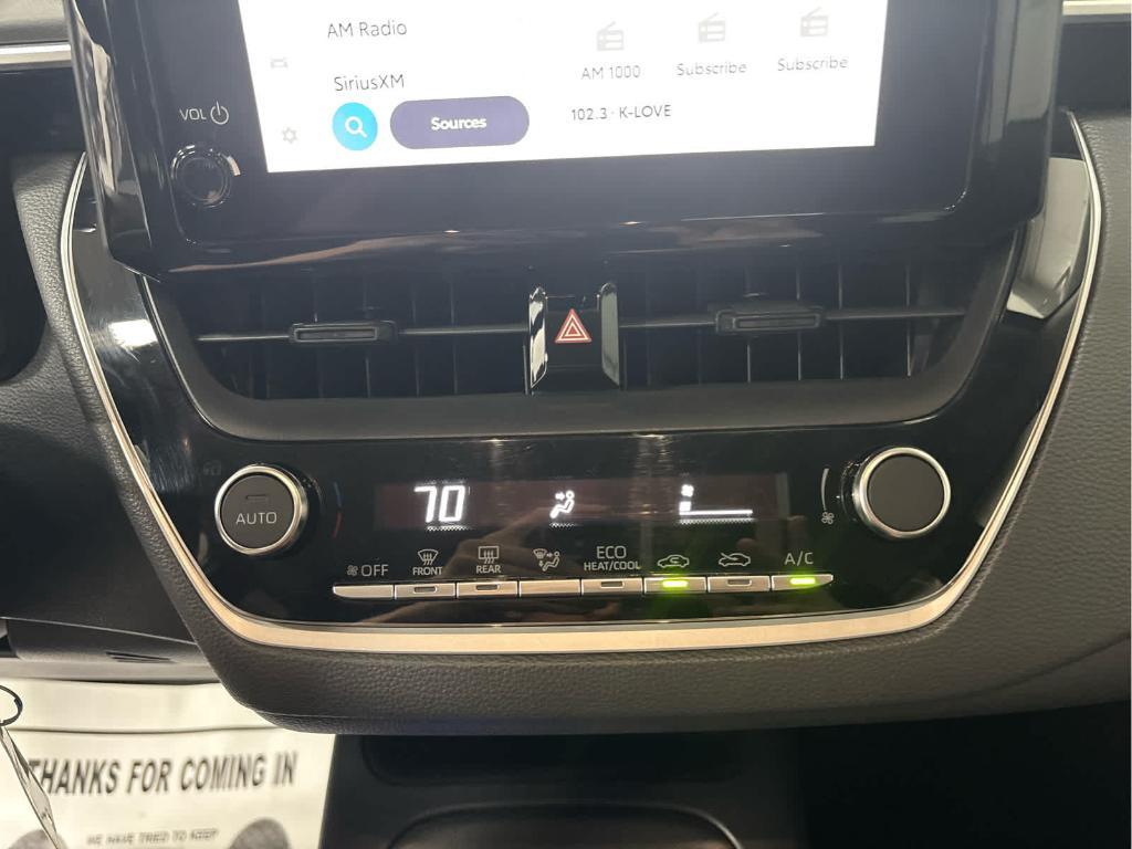 used 2023 Toyota Corolla car, priced at $21,000
