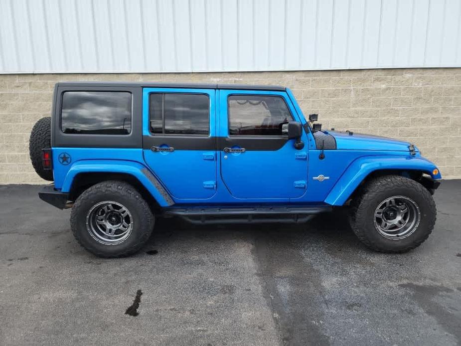 used 2014 Jeep Wrangler Unlimited car, priced at $13,500