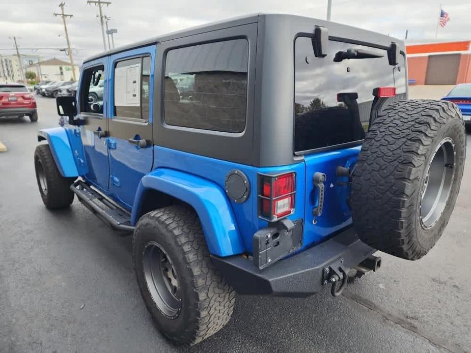 used 2014 Jeep Wrangler Unlimited car, priced at $13,500