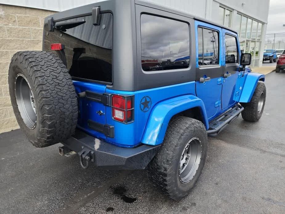 used 2014 Jeep Wrangler Unlimited car, priced at $13,500