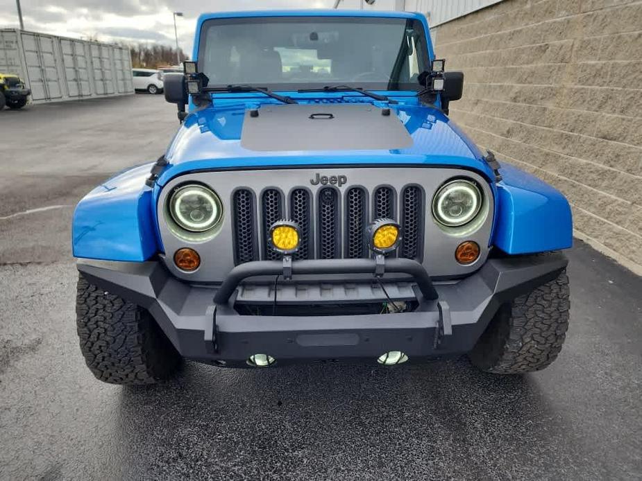 used 2014 Jeep Wrangler Unlimited car, priced at $13,500