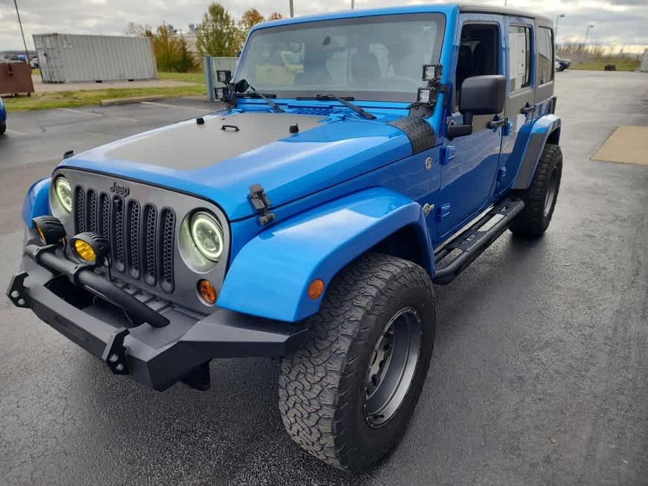 used 2014 Jeep Wrangler Unlimited car, priced at $13,500