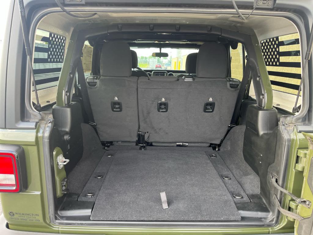 used 2021 Jeep Wrangler Unlimited car, priced at $33,500