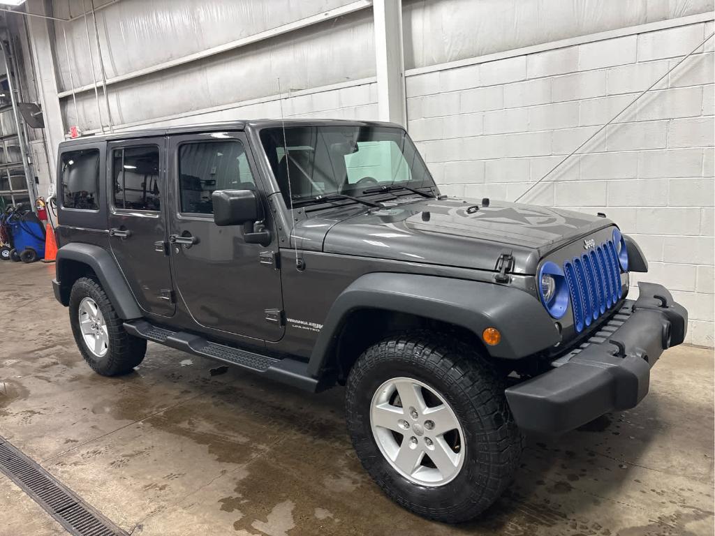 used 2018 Jeep Wrangler JK Unlimited car, priced at $17,900