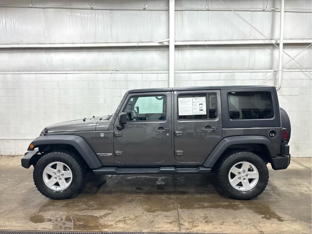 used 2018 Jeep Wrangler JK Unlimited car, priced at $17,900