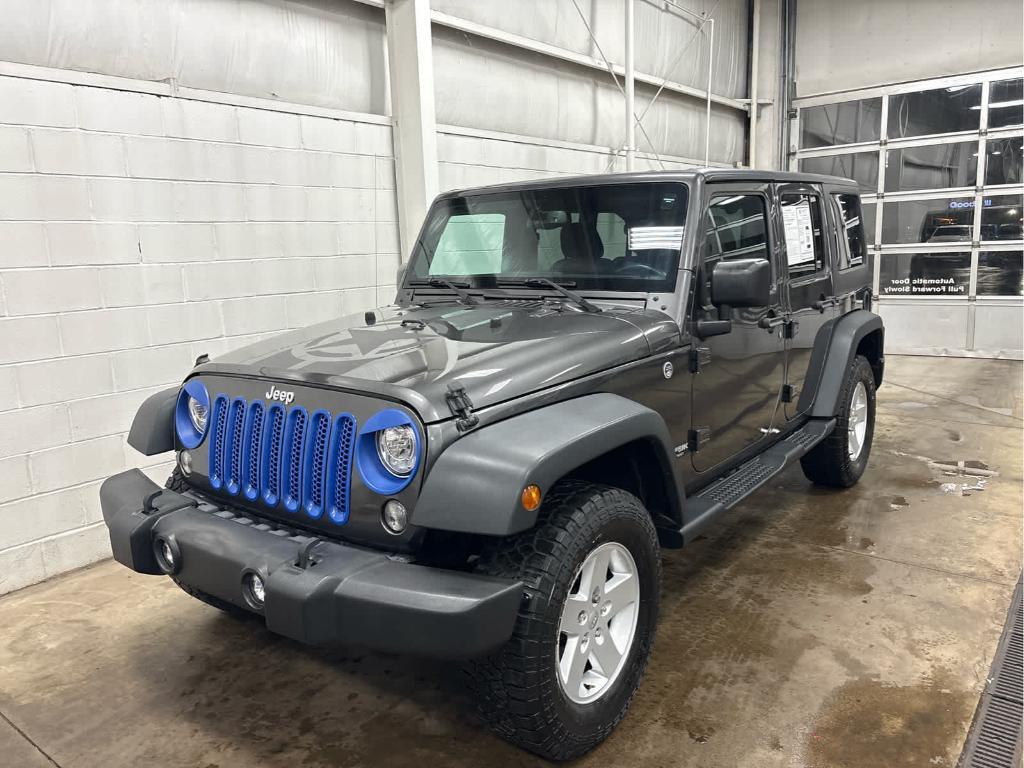 used 2018 Jeep Wrangler JK Unlimited car, priced at $17,900